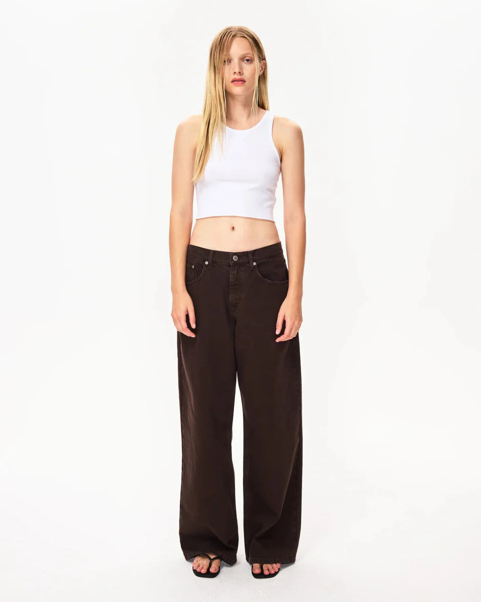 Classic Low Rise Denim | Chocolate